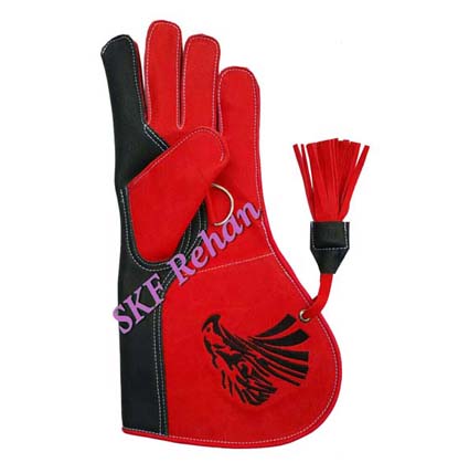 Falconry Leather Gloves.